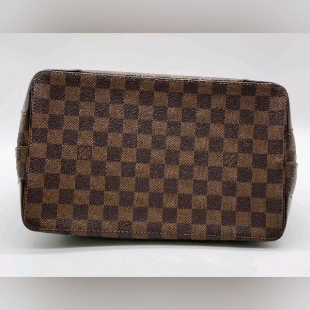 SALE! Auth Louis Vuitton Damier Ebene Hampstead PM Tote Bag W DB/Paper Bag - Picture 3 of 16